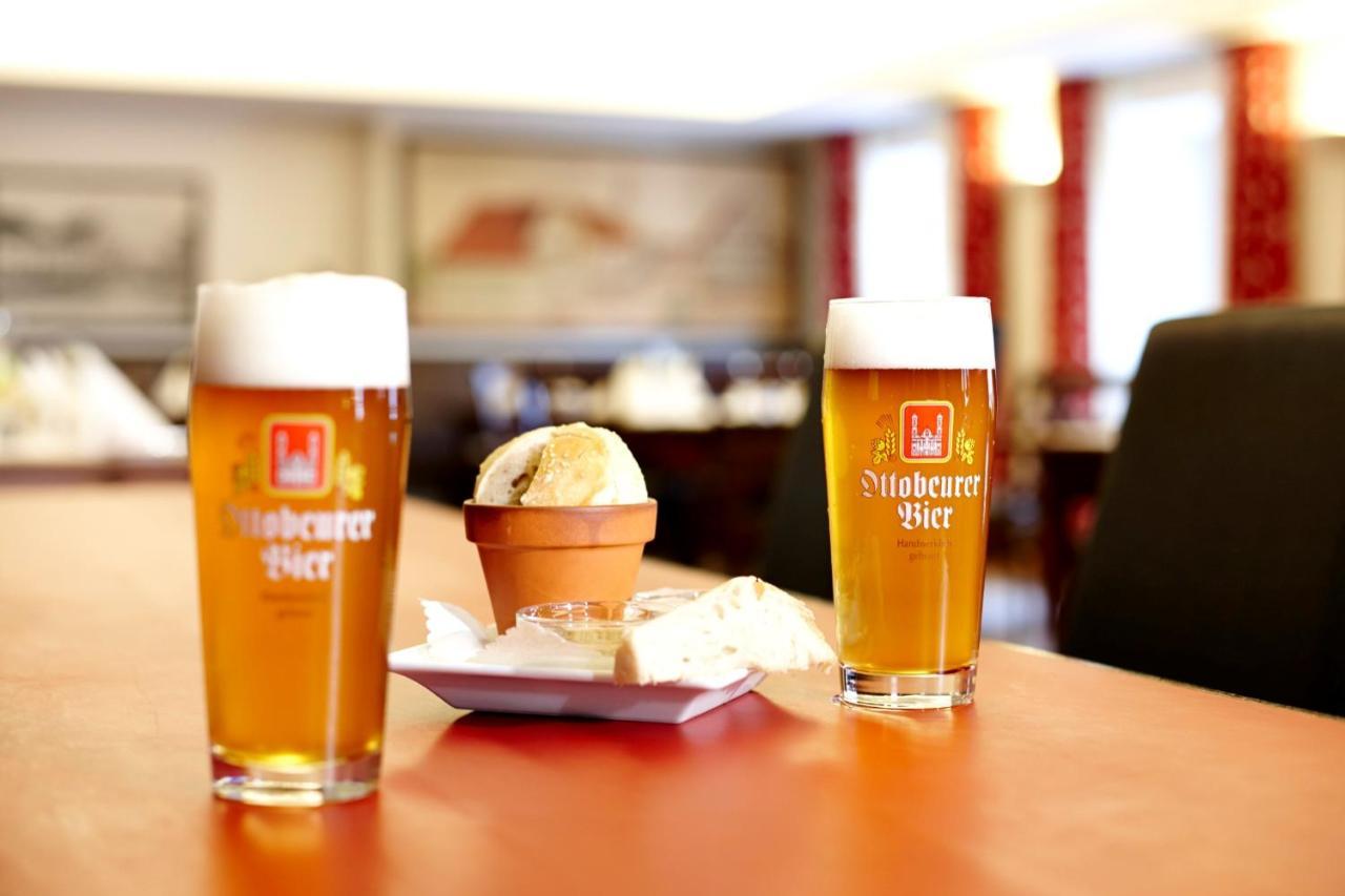Akzent Brauerei Hotel Hirsch Ottobeuren Dış mekan fotoğraf