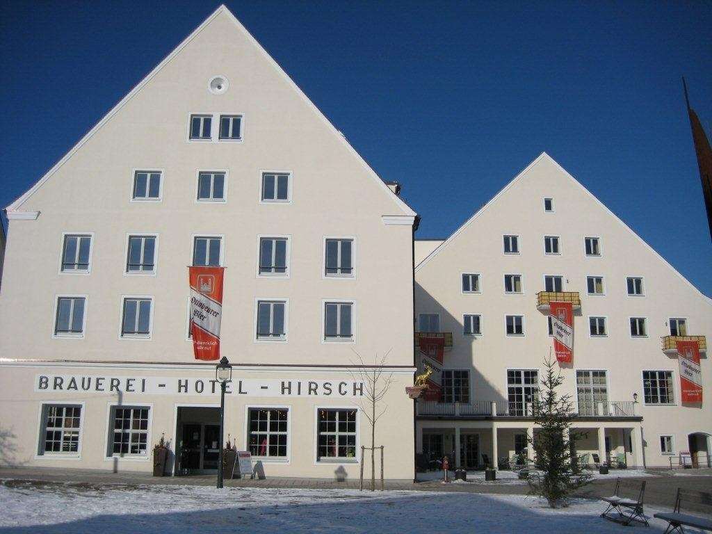 Akzent Brauerei Hotel Hirsch Ottobeuren Dış mekan fotoğraf