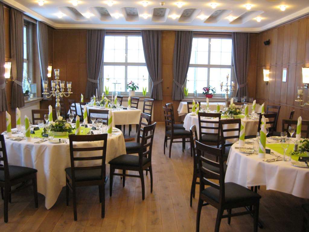 Akzent Brauerei Hotel Hirsch Ottobeuren Restoran fotoğraf