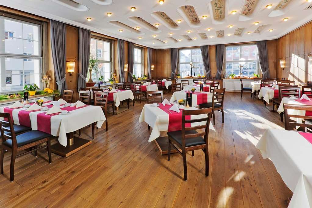 Akzent Brauerei Hotel Hirsch Ottobeuren Restoran fotoğraf