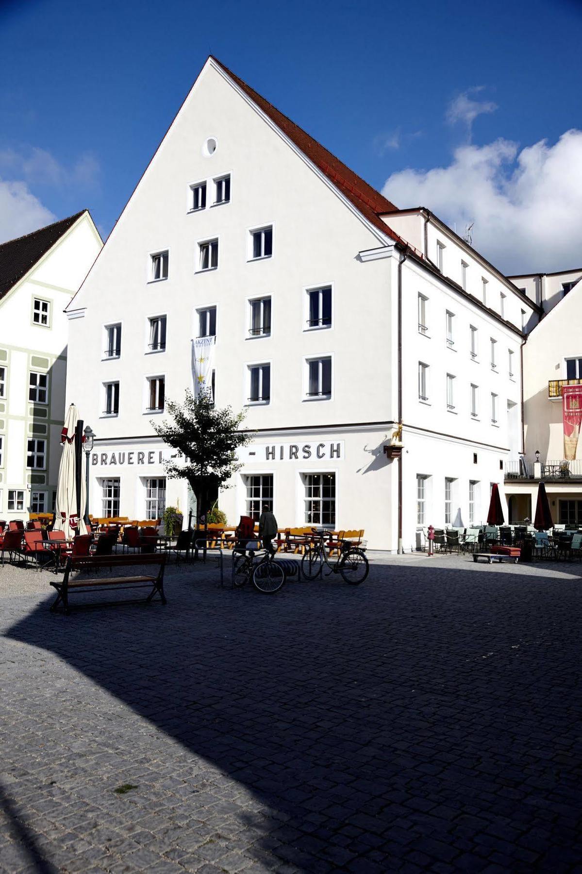 Akzent Brauerei Hotel Hirsch Ottobeuren Dış mekan fotoğraf