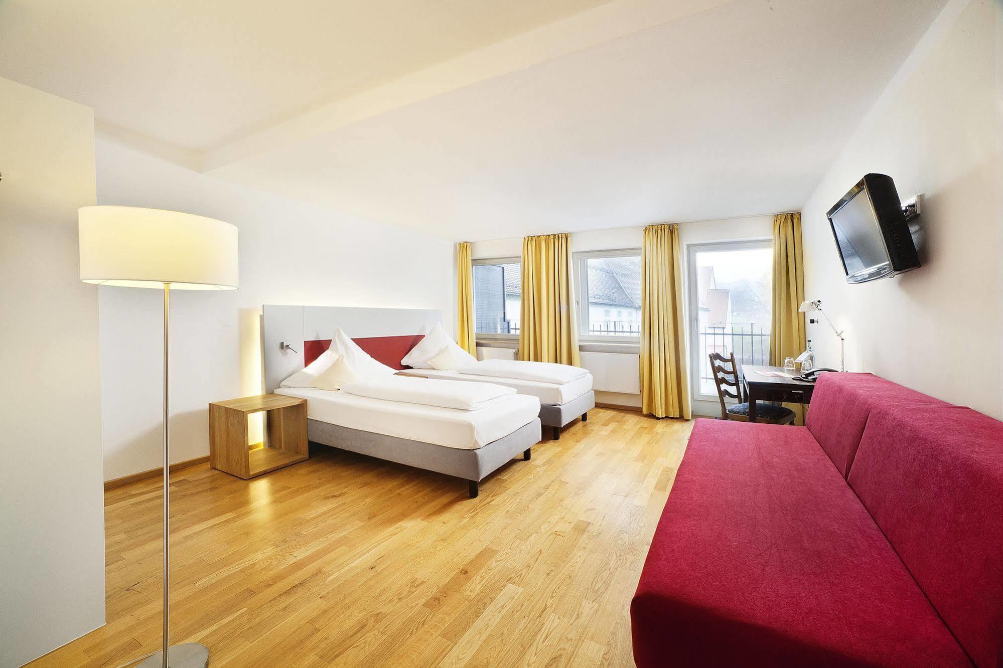 Akzent Brauerei Hotel Hirsch Ottobeuren Dış mekan fotoğraf
